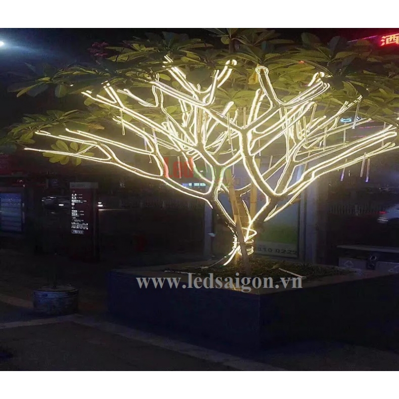 Led Dây Neon Flex 12V 5M Vàng