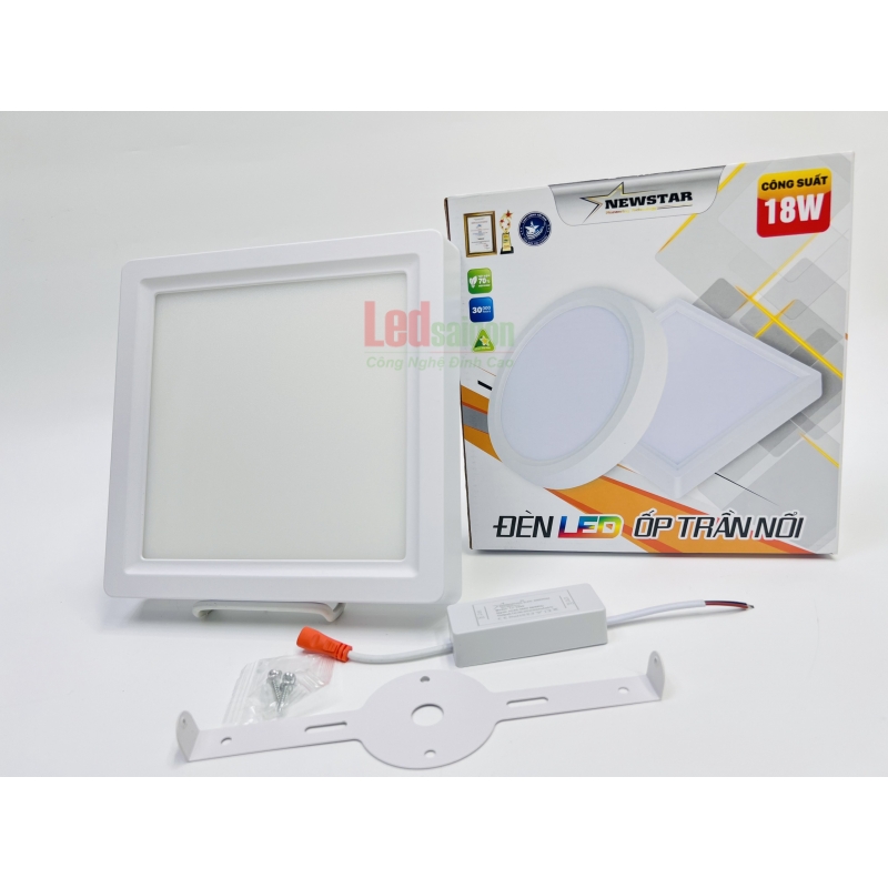 Ốp Trần Vuông Newstar 18W